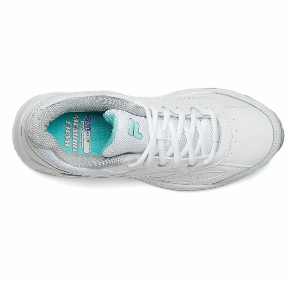 Fila memory glimpse women's shoes us size 11 white blue green memory foam - Picture 11 of 11